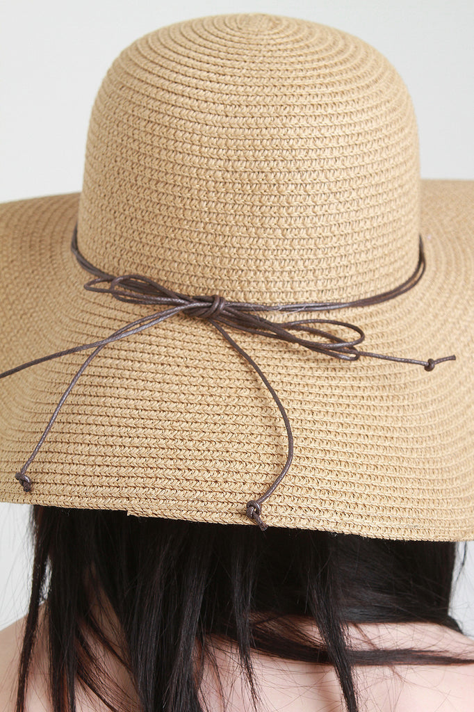 Breezy Straw Floppy Hat