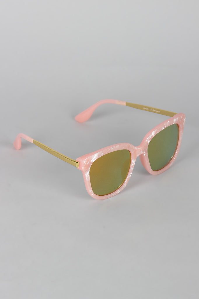 Wayfarer Style Granite Sunglasses