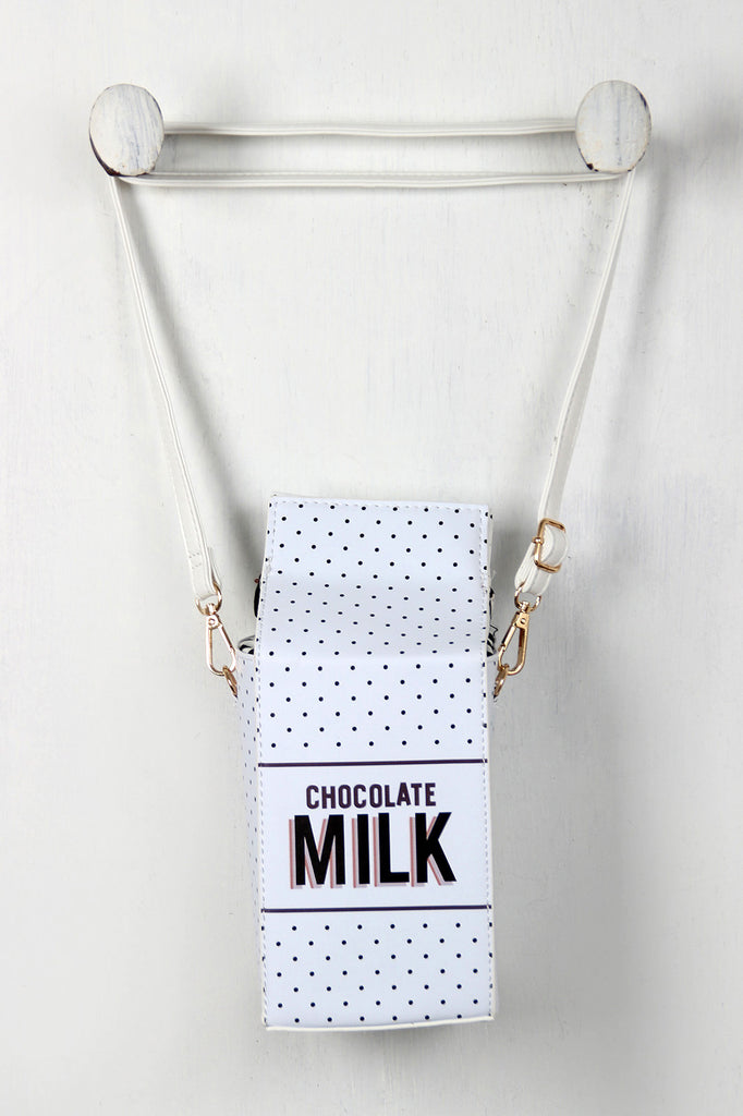 Chocolate Milk Carton Bag