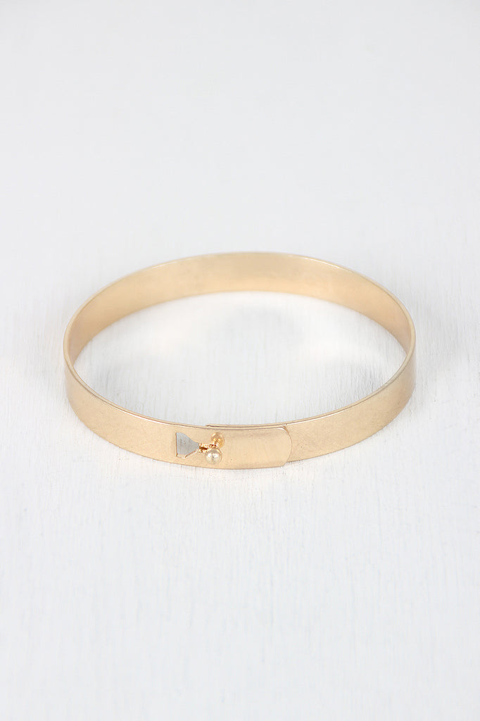 Faith Locking Cuff Bracelet