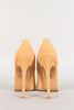 Shoe Republic Nubuck Pointy Toe Stiletto Pump