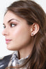 Ear Cuff and Geometric Earrings