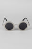 Lattice Round Eye Sunglasses