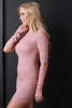 Long Sleeve Mock Neck Dress