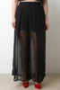 Semi-Sheer Maxi Pants