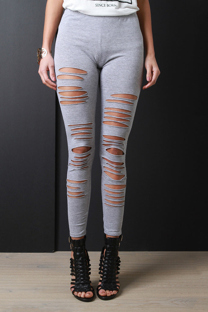 Slash Slit Leggings