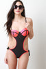 Color Block Trim Monokini