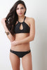 Keyhole Macrame T-Back Bikini Set