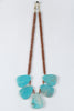 Beaded Turquoise Stone Necklace