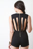 Sleeveless Cage Back Design Romper