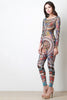 Native Semi-Sheer Mesh Jumpsuit