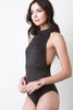 Mock Neck Sleeveless Bodysuit