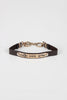 Vegan Leather Faith Hope Love Bracelet