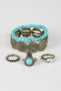 Southwestern Stone Bracelet and Ring Set