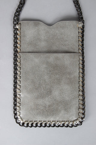 Chain Crossbody Phone Pouch