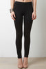 Jersey Knit Taper Cut Leggings