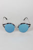 Marble Cats Eye Cutout Sunglasses