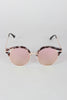 Marble Cats Eye Cutout Sunglasses