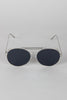 Straight Aviator Side Shield Sunglasses