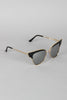Butterfly Wing Wire Rimmed Sunglasses