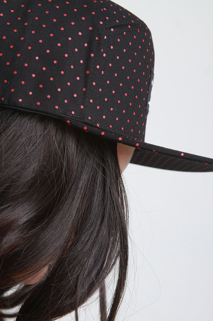 Snapback Polka Dot Cali Flag Cap