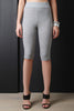 Thermal Knit Capri Leggings