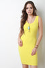 Solid Scoop Neck Sleeveless Midi Dress