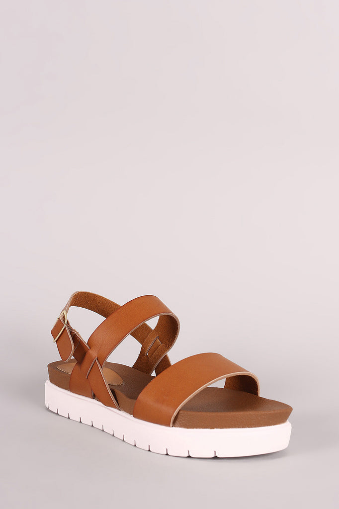 bamboo flatform sandals