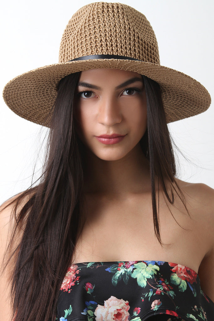 Vacation Fedora Straw Hat