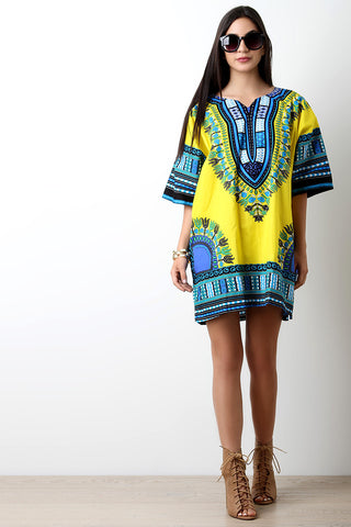 African Dashiki Long Top