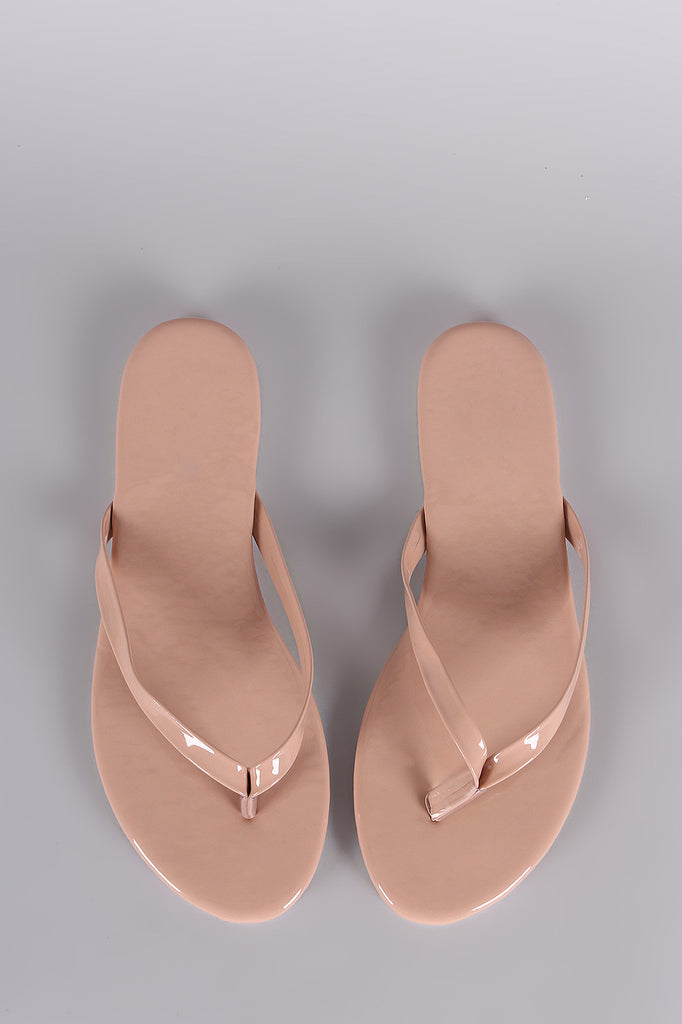 Liliana Simple Thong Slip On Flat Sandal