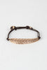 Light As A Feather Leather Pull String Bracelet