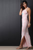 Tie Dye Racerback Side Slit Maxi Dress