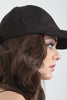 Vegan Suede Baseball Cap