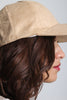 Vegan Suede Baseball Cap