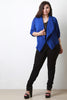 Half Sleeve Draped Blazer