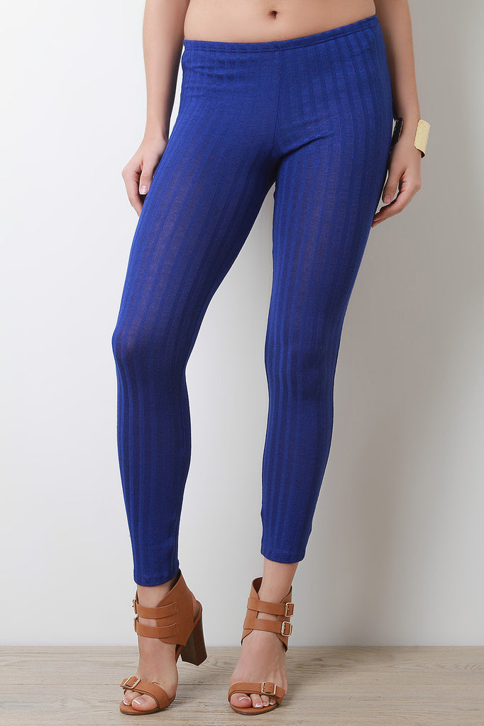 Soft Rib Knit Leggings