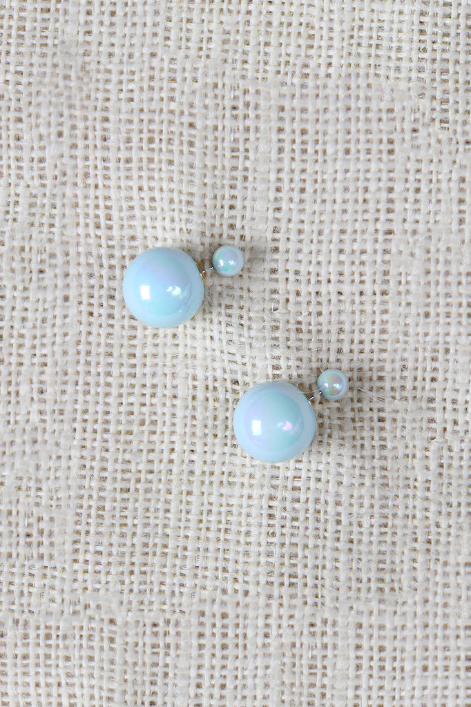 Pearl Double Sided Earrings