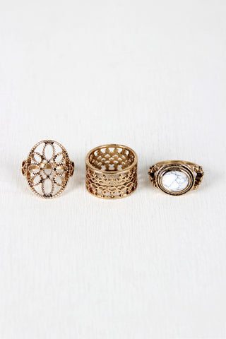 Birds Nest Ring Set