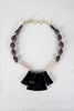 Marble Tiles and Beads Necklace