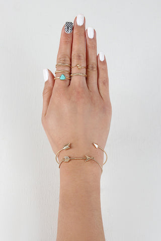 Simple Arrow Hand Chain