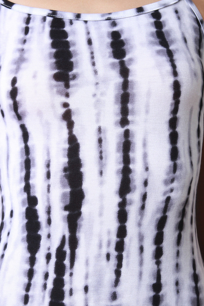 Streak Tie Dye Midi Dress