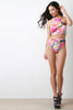 Paint Splash Abstract Print Two Piece Set