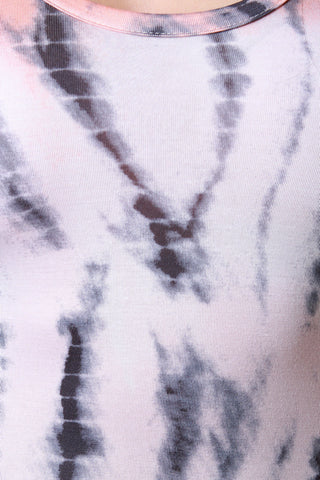 Tie Dye Scoop Neck Sleeveless Dress